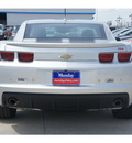 chevrolet camaro 2012 silver coupe lt gasoline 6 cylinders rear wheel drive automatic 77090