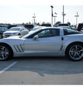 chevrolet corvette 2012 silver coupe gasoline 8 cylinders rear wheel drive 6 spd auto exh,dual mode, 77090