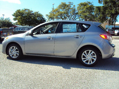 mazda mazda3 2012 silver hatchback touring gasoline 4 cylinders front wheel drive automatic 32901