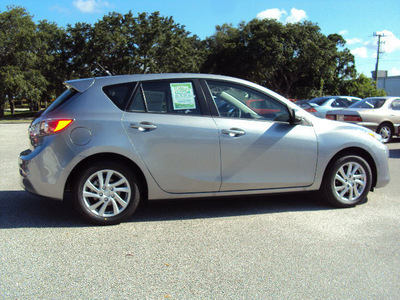 mazda mazda3 2012 silver hatchback touring gasoline 4 cylinders front wheel drive automatic 32901