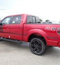 ford f 150 2012 red flex fuel 8 cylinders 4 wheel drive automatic 77388