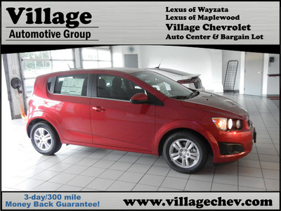 chevrolet sonic 2012 red hatchback lt gasoline 4 cylinders front wheel drive automatic 55391