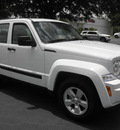jeep liberty 2012 white suv sport gasoline 6 cylinders 2 wheel drive automatic 34474