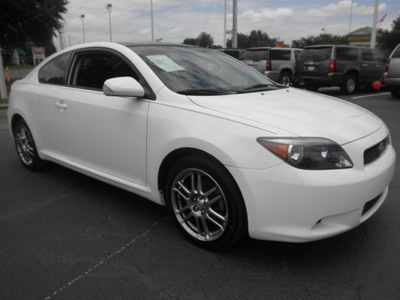 scion tc 2005 white hatchback gasoline 4 cylinders front wheel drive automatic 34474