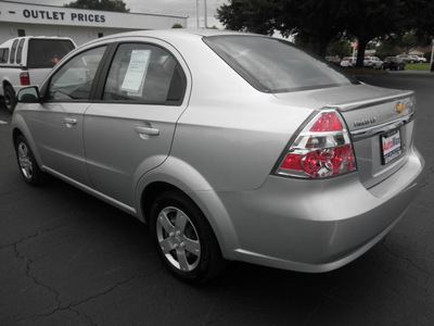 chevrolet aveo 2011 silver sedan lt gasoline 4 cylinders front wheel drive automatic with overdrive 34474