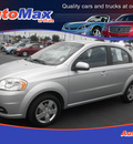 chevrolet aveo 2011 silver sedan lt gasoline 4 cylinders front wheel drive automatic with overdrive 34474