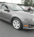 ford fusion 2011 gray sedan se gasoline 4 cylinders front wheel drive automatic 34474