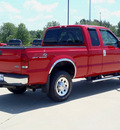ford f 250 super duty 2006 red xlt diesel 8 cylinders 4 wheel drive automatic 62708