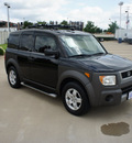 honda element 2004 black suv ex gasoline 4 cylinders front wheel drive automatic 76108