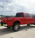 ford f 250 super duty 2012 red lariat flex fuel 8 cylinders 4 wheel drive automatic 76108