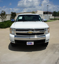 chevrolet silverado 1500 2008 white lt flex fuel 8 cylinders 4 wheel drive automatic 76108