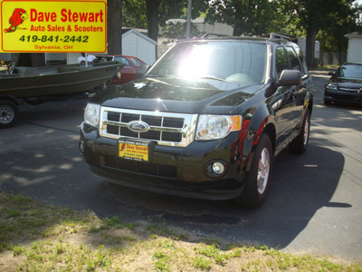 ford escape 2009 black suv xlt gasoline 4 cylinders front wheel drive automatic 43560