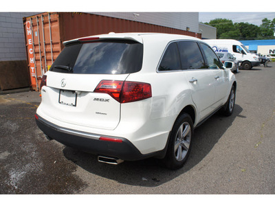 acura mdx 2011 aspen white suv w tech gasoline 6 cylinders all whee drive automatic 07712