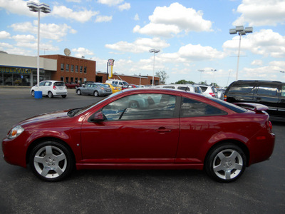 chevrolet cobalt 2008 dk  red coupe sport gasoline 4 cylinders front wheel drive automatic 60007