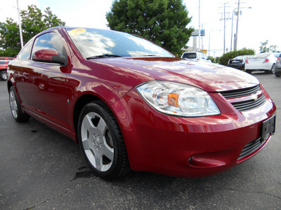 chevrolet cobalt 2008 dk  red coupe sport gasoline 4 cylinders front wheel drive automatic 60007