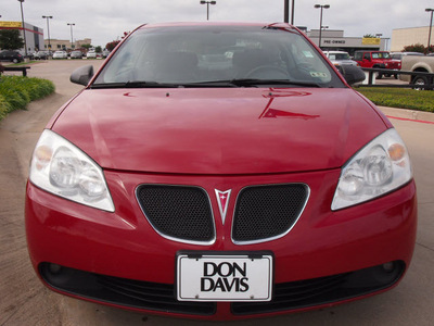 pontiac g6 2007 dk  red coupe gt gasoline 6 cylinders front wheel drive automatic 76018