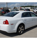 chevrolet malibu 2011 white sedan lt gasoline 4 cylinders front wheel drive 6 speed automatic 77090