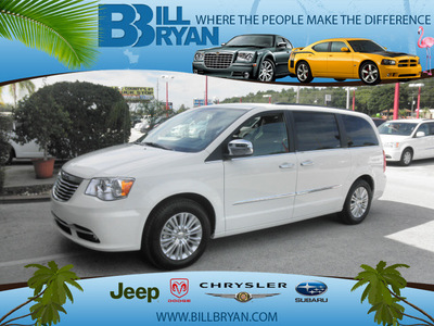 chrysler town and country 2012 white van touring l flex fuel 6 cylinders front wheel drive automatic 34731