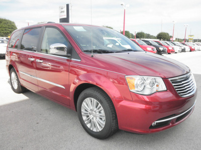 chrysler town and country 2012 candy red van limited flex fuel 6 cylinders front wheel drive automatic 34731