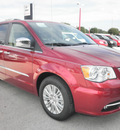 chrysler town and country 2012 candy red van limited flex fuel 6 cylinders front wheel drive automatic 34731
