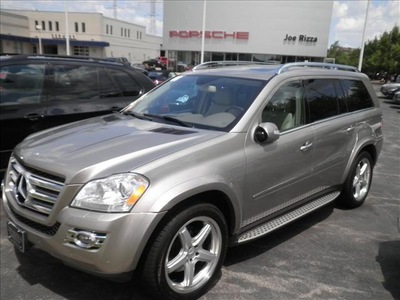 mercedes benz gl550 2008 silver suv 4matic 4x4 gasoline 8 cylinders 4 wheel drive automatic with overdrive 60546