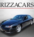 chevrolet impala 2005 black sedan ss supercharged gasoline 6 cylinders front wheel drive automatic with overdrive 60546