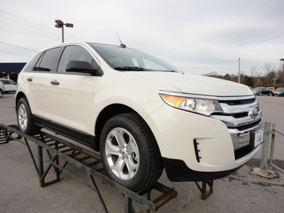 ford edge 2012 white se gasoline 4 cylinders front wheel drive automatic 37087