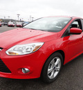 ford focus 2012 red sedan se gasoline 4 cylinders front wheel drive automatic 37087