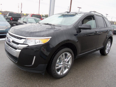 ford edge 2012 black sel gasoline 6 cylinders front wheel drive automatic 37087