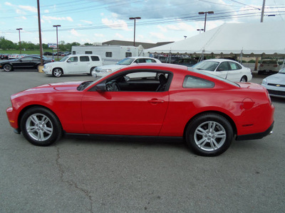 ford mustang 2012 red coupe gasoline 6 cylinders rear wheel drive automatic 37087