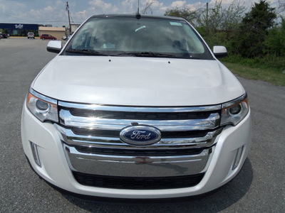 ford edge 2013 white suv limited gasoline 6 cylinders front wheel drive automatic 37087