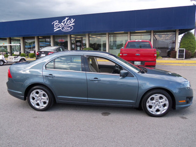 ford fusion 2011 blue sedan se gasoline 4 cylinders front wheel drive automatic 37087