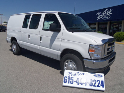 ford e series cargo 2012 white van e 250 flex fuel 8 cylinders rear wheel drive automatic 37087