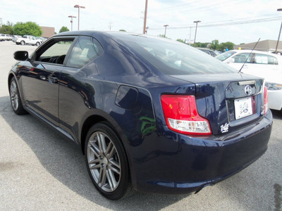 scion tc 2011 blue hatchback gasoline 4 cylinders front wheel drive 6 speed manual 37087