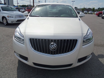 buick regal 2012 white sedan gasoline 4 cylinders front wheel drive automatic 37087