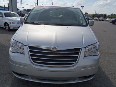 chrysler town and country 2010 silver van touring gasoline 6 cylinders front wheel drive automatic 37087