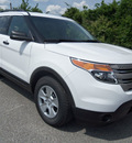 ford explorer 2013 white suv flex fuel 6 cylinders 2 wheel drive automatic 37087