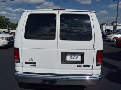 ford e series wagon 2012 white van e 350 sd xlt flex fuel 8 cylinders rear wheel drive automatic 37087