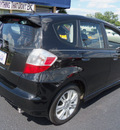 honda fit 2011 black hatchback sport w navi gasoline 4 cylinders front wheel drive automatic 37087