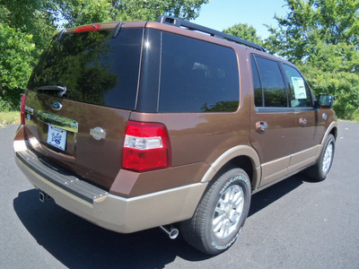 ford expedition 2012 brown suv king ranch flex fuel 8 cylinders 4 wheel drive automatic 37087