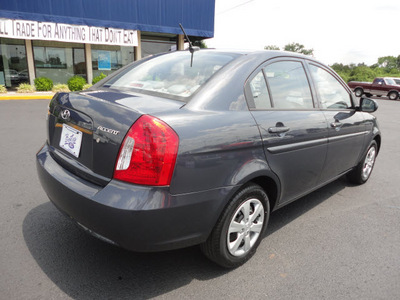 hyundai accent 2011 gray sedan gls gasoline 4 cylinders front wheel drive automatic 37087