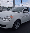 hyundai accent 2011 white sedan gls gasoline 4 cylinders front wheel drive automatic 37087