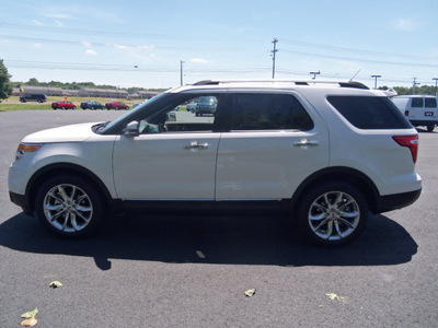 ford explorer 2013 white suv limited flex fuel 6 cylinders 4 wheel drive automatic 37087