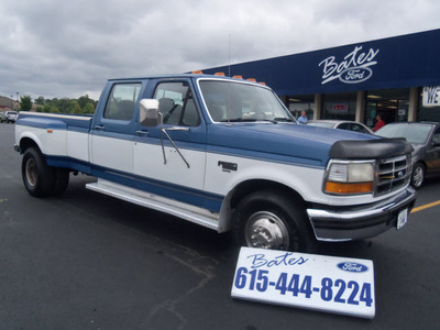 ford f 350 1993 blue xlt gasoline 8 cylinders rear wheel drive 4 speed with overdrive 37087