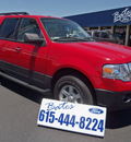 ford expedition 2011 red suv xl flex fuel 8 cylinders 4 wheel drive automatic 37087