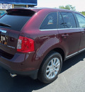 ford edge 2011 maroon limited gasoline 6 cylinders front wheel drive automatic 37087