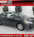 toyota camry 2011 gray sedan gasoline 4 cylinders front wheel drive automatic 91731