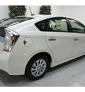 toyota prius 2012 white hatchback plug in hybrid i 4 cylinders front wheel drive automatic 91731