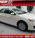 toyota camry 2012 white sedan l gasoline 4 cylinders front wheel drive automatic 91731