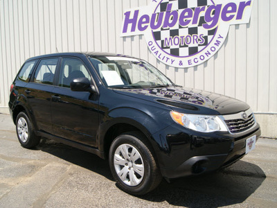 subaru forester 2010 obsidian black suv 2 5x gasoline 4 cylinders all whee drive automatic 80905